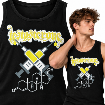 TANK TOP NA SIŁOWNIĘ  TESTOSTERON